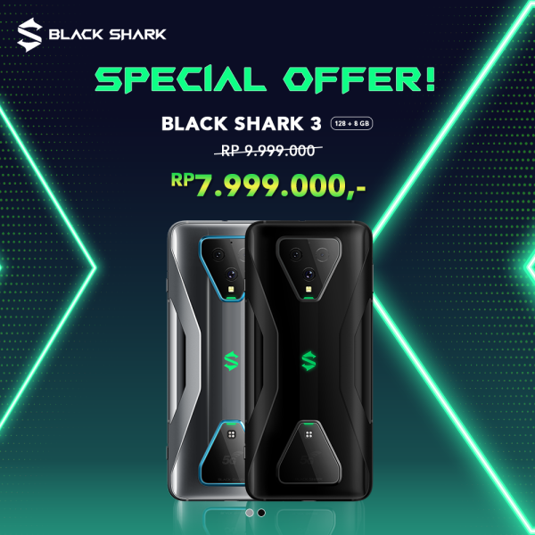 Turun Harga, Black Shark 3 Jadi Ponsel Gaming 5G Termurah! Begini Cara Belinya!