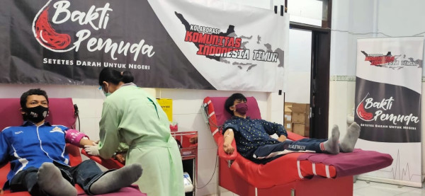 Komunitas Motor Blitar Kampanye Protokol Kesehatan di Areal Makam Bung Karno