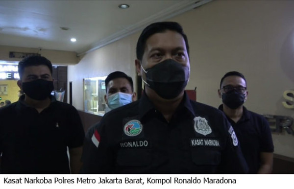Ronaldo Maradona Tangkap Kakak Beradik Pengedar Sabu Lintas Provinsi