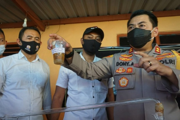 Belajar Dari Internet, Residivis Asal Mojokerto Produksi Sabu di Kamar