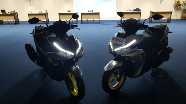 Bongkar Habis Fitur, Desain dan Mesin Yamaha All New Aerox 155 Connected