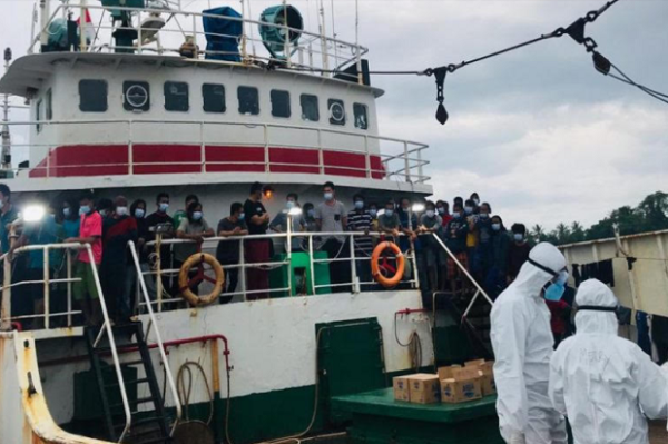 Terapkan Protokol Kesehatan COVID-19, Sebanyak 155 WNI Dipulangkan dari China
