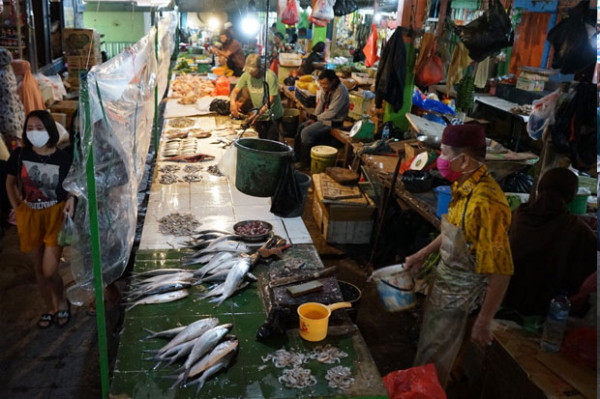 Pasar Maricaya Makassar Diproyeksikan Jadi Percontohan New Normal