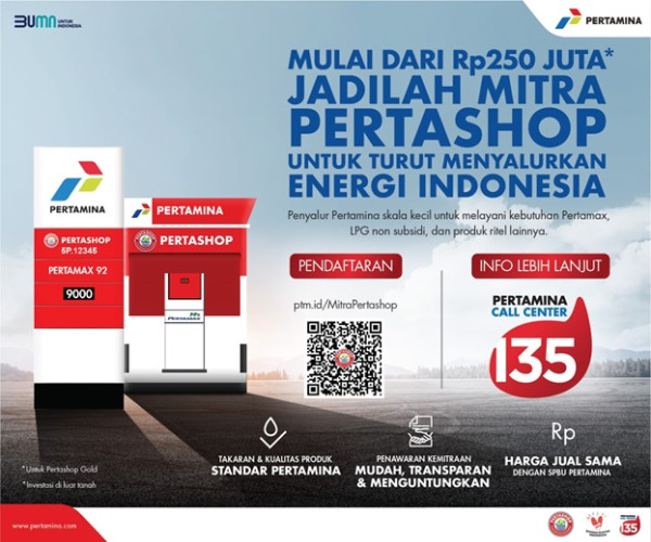 Pertamina Beberkan Tiga Tipe Investasi lewat Mitra Pertashop