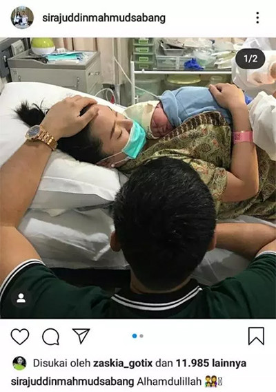 Unggah Foto Anak, Suami Zaskia Gotik Dinyinyiri Netizen: