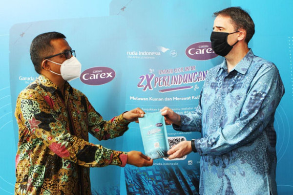 Garuda Indonesia dan Carex Beri Pengalaman Terbang Aman dan Nyaman Saat Pandemi