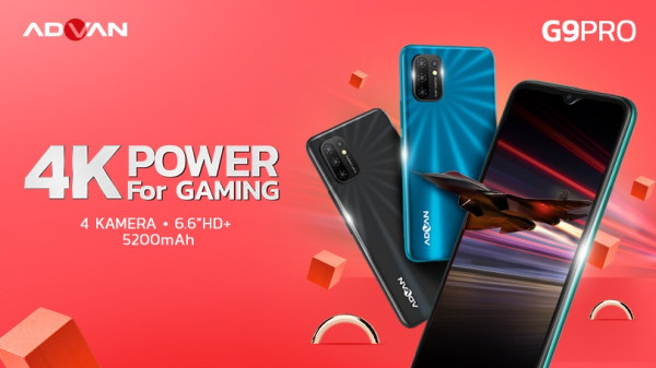 Dibekali RAM 6 GB, Advan G9 Pro Harga Rp1,6 Juta Gempur Pasar Ponsel Gaming