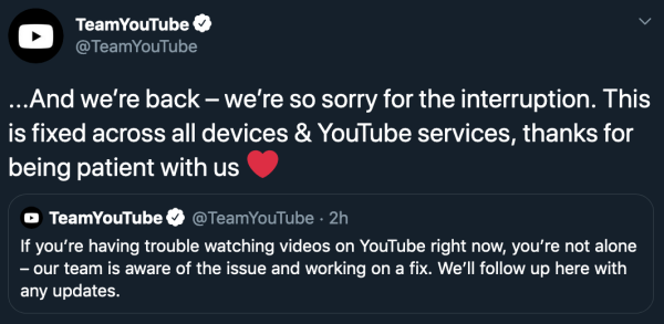 YouTube Down, Ibu-Ibu Direpotkan dengan Tangisan Anak, Untung Sekarang Sudah Pulih!