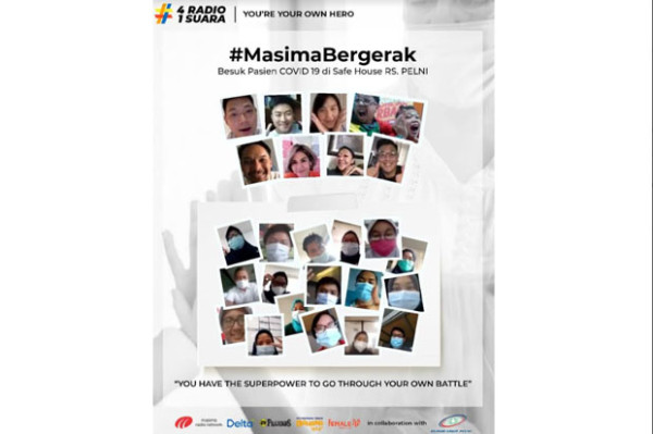 MRN Bangkitkan Semangat Pasien COVID-19 Lewat #MasimaBergerak
