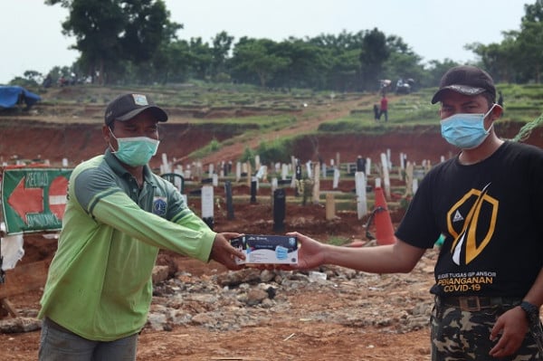Anies Apresiasi Gerakan 5 Juta Masker GP Ansor-Aice Group, Perkuat Kampanye 3-M