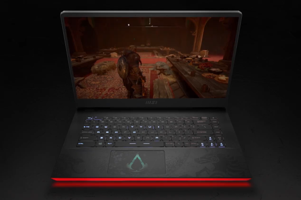 Warna Kibor MSI GE66 Raider Bisa Berubah-Ubah Mengikuti Game Assassin's Creed Valhalla