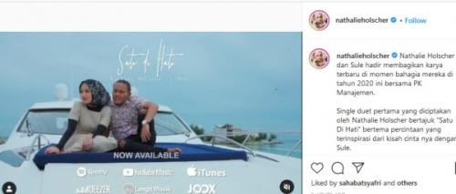 Terinspirasi Kisah Cinta dengan Sule, Nathalie Holscher Ciptakan Lagu Pernikahannya