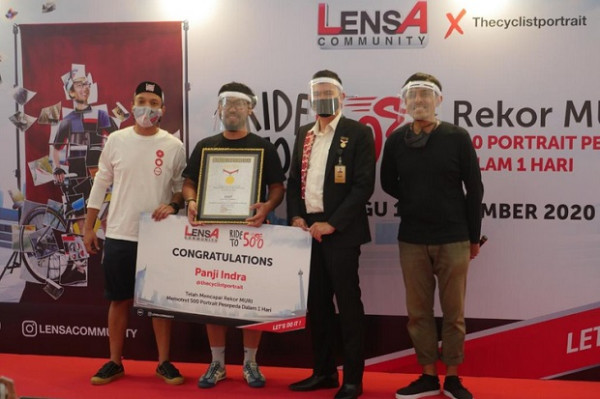 Tren Bersepeda, Lensa Community & The Cyclist Portrait Pecahkan MURI