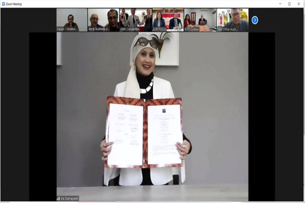 Pertamina MoU dengan Partner Bisnis di Australia, Buka Peluang Produk Pelumas dan UMKM Go Global
