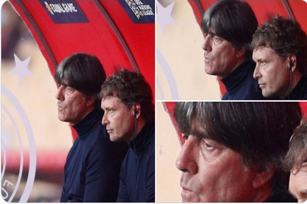 Wajah Melas Joachim Loew Usai Jerman Digunduli Spanyol