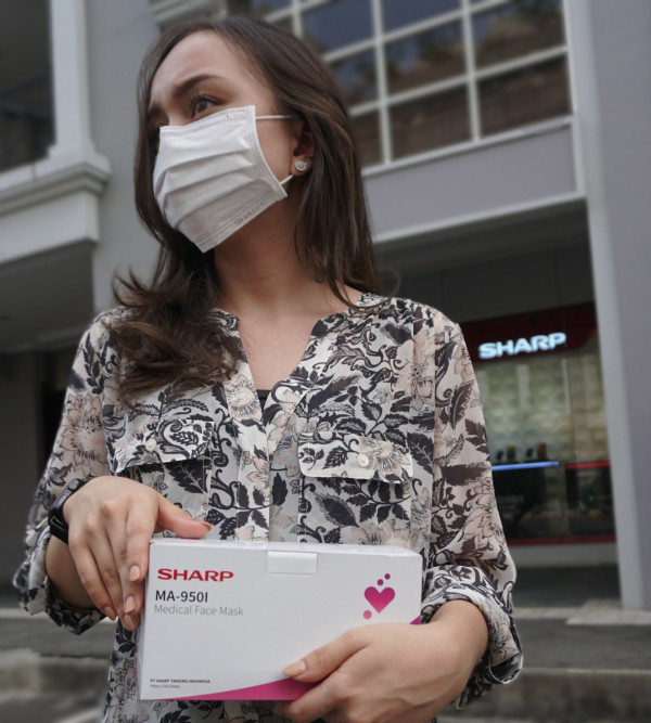Sharp Indonesia Mendadak Jualan Masker Kesehatan