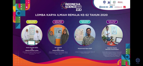Indonesia Science Expo 2020 Hasilkan Inovasi Terbaik dari Generasi Muda