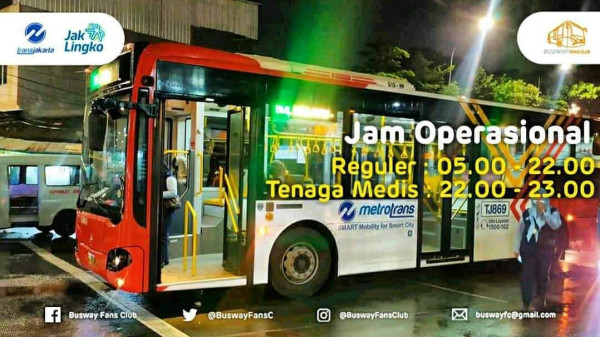 Ini Rute Transjakarta yang Beroperasi Minggu 22 November 2020
