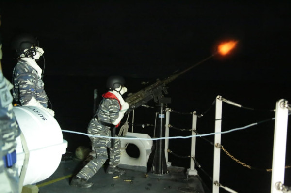 TNI AL Kerahkan 9 Kapal Perang dan Pesawat Udara ke Laut Natuna Selatan