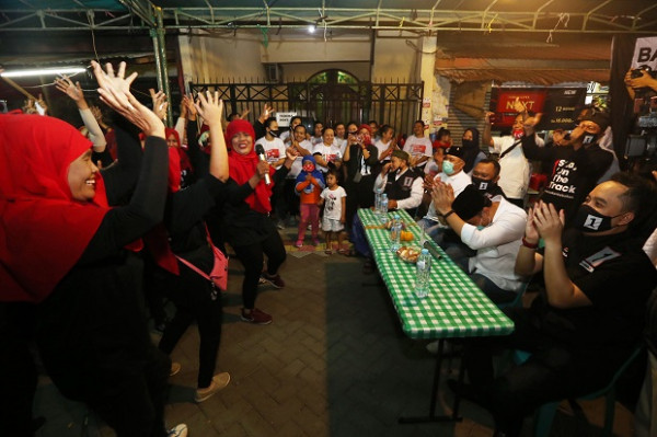 Coblosan Tinggal Menghitung Hari, Bala Bhineka Gencar Gelirya Menangkan ErJi