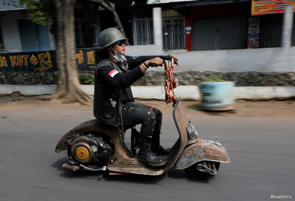 5 Gaya Mode Anak Vespa, dari Klasik sampai Ekstrem