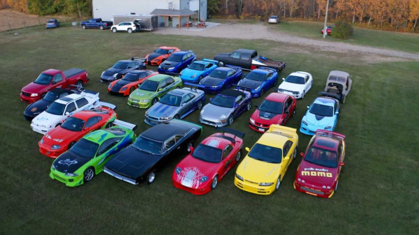 Edan, Pria Ini Koleksi 24 Mobil Replika Fast and Furious