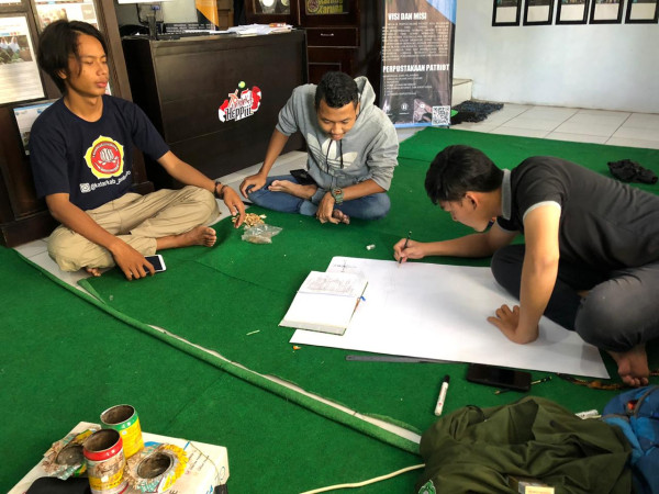 Fasilitasi Pembelajaran Saat Pandemi, Karang Taruna Sediakan Ruang Belajar Online