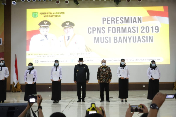 Muba Gelar Peresmian CPNS Formasi 2019 Pertama di Indonesia