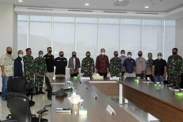 Bangun Sinergitas, Kapuspen TNI Kunjungi Redaksi MNC Group