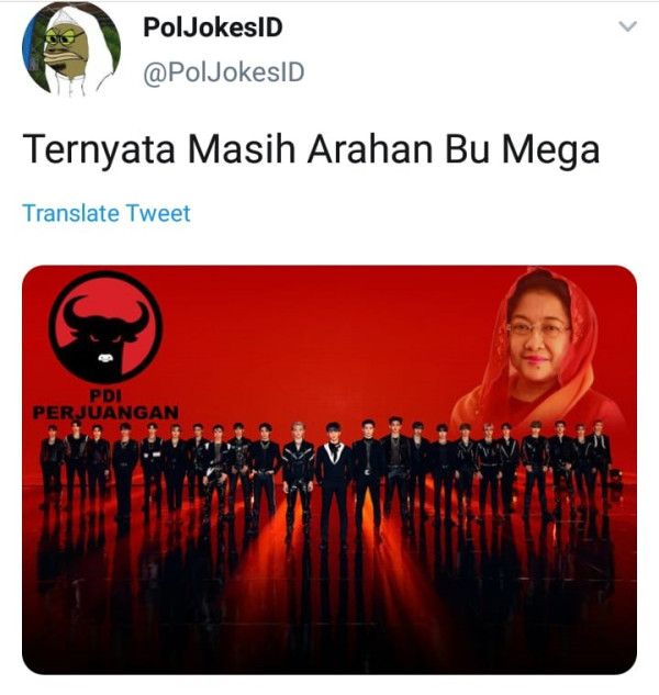 Punya 23 Member, NCT Jadi Korban Meme Partai Politik, Jennie BLACKPINK ikut Tersangkut
