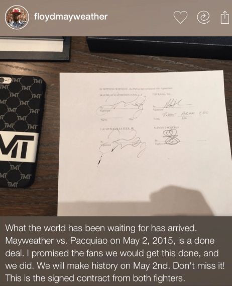 Penerbangan Dibatalkan, Eh, Mayweather vs Pacquiao Malah Cetak Rekor