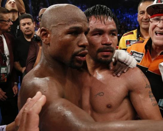 Penerbangan Dibatalkan, Eh, Mayweather vs Pacquiao Malah Cetak Rekor