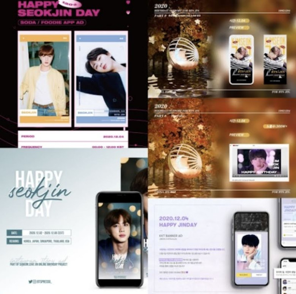 Jin BTS Ulang Tahun, Penggemar Siapkan Iklan di Mana-mana, Termasuk di YouTube Indonesia