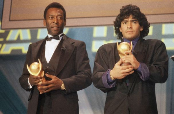 Kemesraan Pele dan Maradona: I Love You, Diego! Stop Bandingkan Kami!