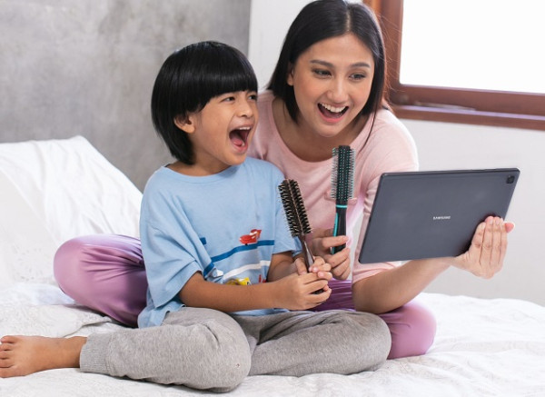 Tips Cara Mengajak Anak Belajar Menggunakan Tablet Samsung Galaxy Tab A7