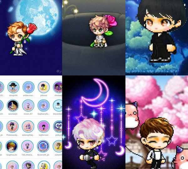 Netizen Rayakan Ulang Tahun Jin BTS lewat #MapleStoryForJin