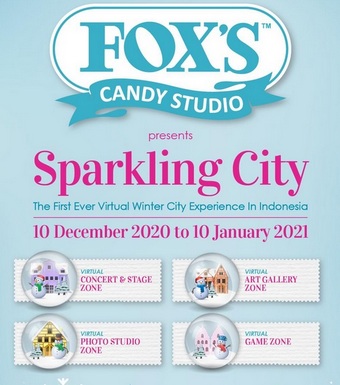 Suasana Liburan Akhir Tahun FOX’S Candy Studio Dapat Diakses Secara Virtual