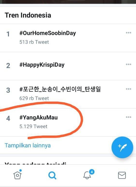 Live.On Ramaikan Jagad Twitter lewat Tagar #YangAkuMau