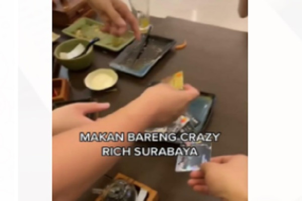 Wow, Crazy Rich Surabaya Rebutan Bayar Makan di Restoran Senilai Rp21 Juta