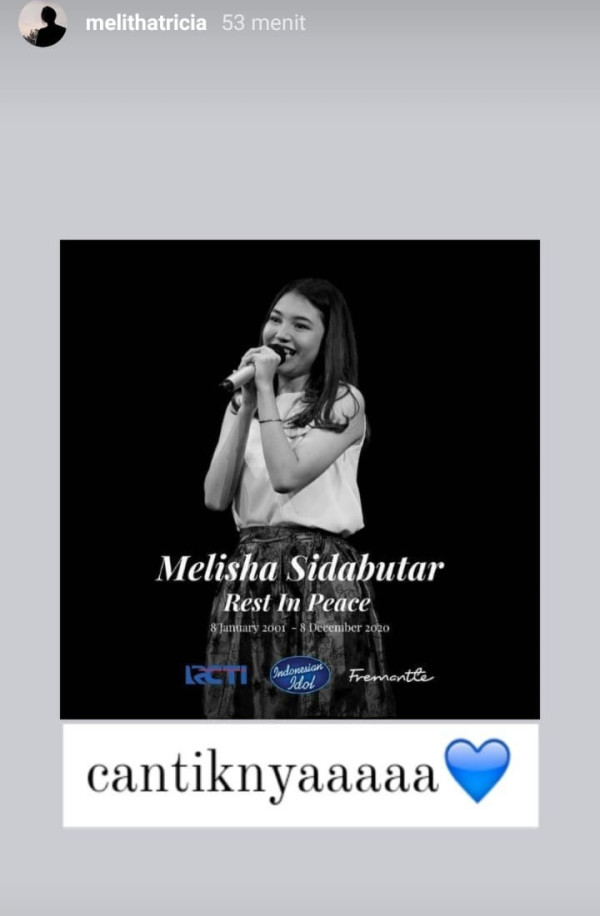Melisha Sidabutar Berpulang, sang Kembaran: 