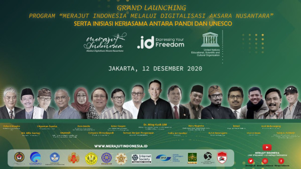 Didukung UNESCO, PANDI Siap Merajut Indonesia Lewat Digitalisasi Aksara