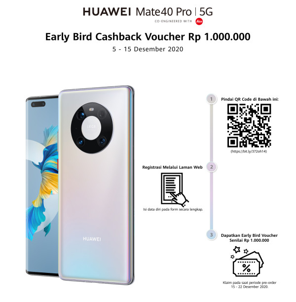Pre-Order Diskon Rp1 Juta, Ini Fitur Terbaik Huawei Mate 40 Pro