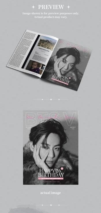 V BTS jadi Idol K-Pop Pertama yang Iklan Ucapan Ulang Tahunnya Muncul di Majalah TIME