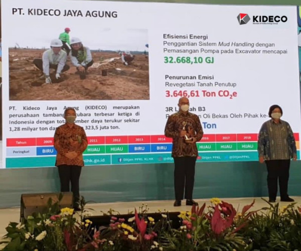Konsisten Jaga Lingkungan Hidup dengan Inovasi, Kideco Pertahankan Prestasi