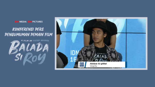 Film Balada Si Roy: Abidzar Al-Ghifari dan Feby Rastanty Jadi Pemeran Utama
