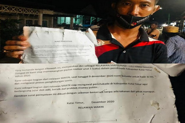 Ada Bukti Lakukan Politik Uang Namun Kasusnya Tak Dilanjutkan Bawaslu Kutai Timur