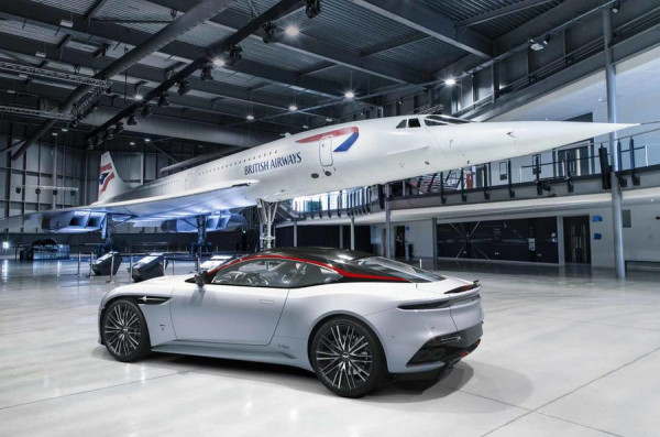 Aston Martin Angkat Kenangan Pesawat Supersonik Concorde