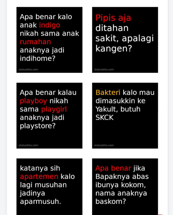 Chat Pengguna WhatsApp yang Bikin Ngakak Habis