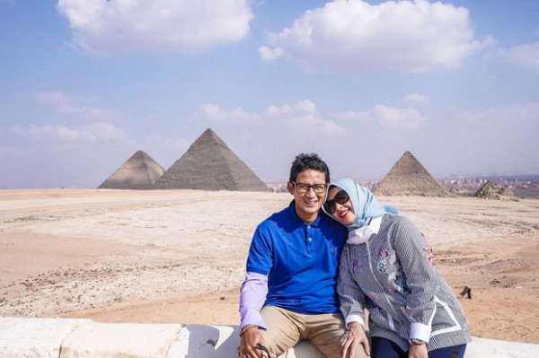 7 Potret Pelesiran Sandiaga Uno, Menparekraf Baru Pengganti Wishnutama