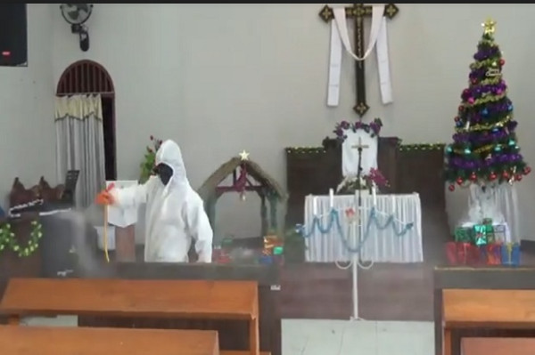 Misa Natal Batal karena Pendeta Terpapar COVID-19, Jemaat Dipindah ke Gereja Lain